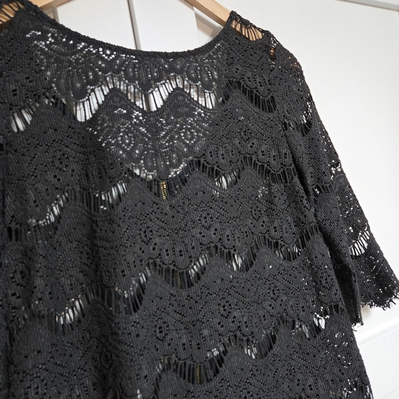 Zara TRF Trafaluc Collection Lace Top (M) - Picture 4 of 7